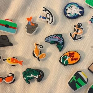 Bass pro shops brand new Jibbitz brand new croc charms vest charms